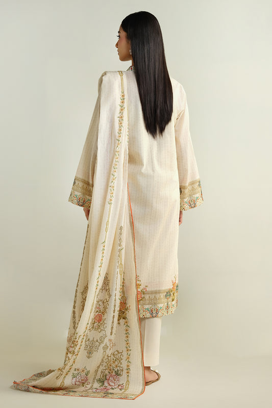 3 Piece - Printed Suit - X6146