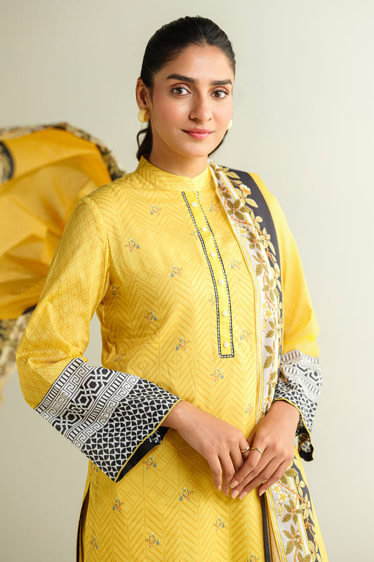 3 Piece - Printed Suit - X6150