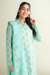 3 Piece - Printed Suit - X6151 R