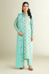 3 Piece - Printed Suit - X6151 R