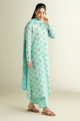 3 Piece - Printed Suit - X6151 R
