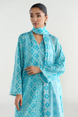 3 Piece - Printed
 Suit - X6201
