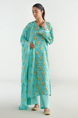 3 Piece - Printed
 Suit - X6203
