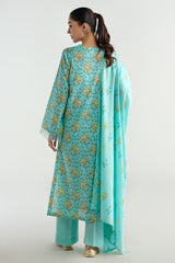 3 Piece - Printed
 Suit - X6203