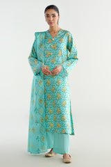 3 Piece - Printed
 Suit - X6203