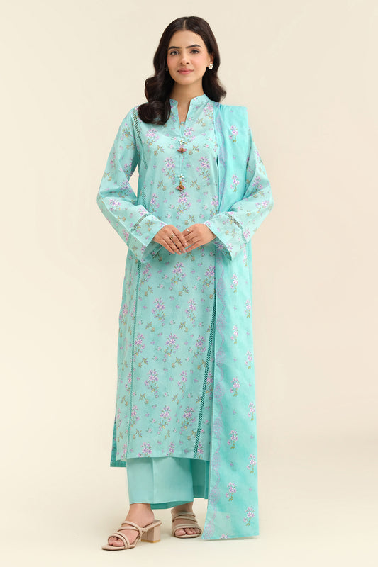 3 Piece - Printed
 Suit - X6207