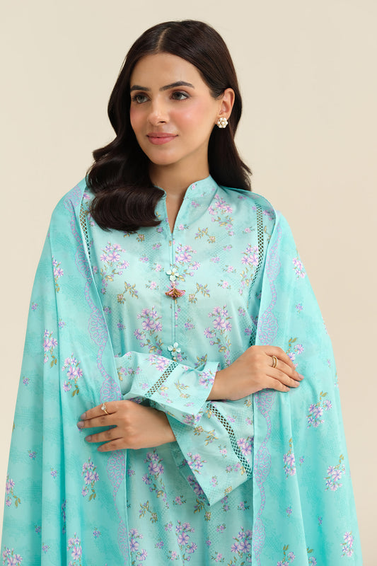3 Piece - Printed
 Suit - X6207