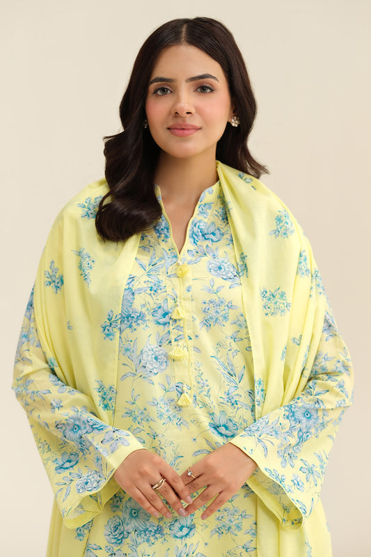 3 Piece - Printed
 Suit - X6209