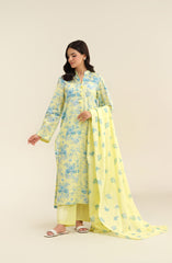 3 Piece - Printed
 Suit - X6209