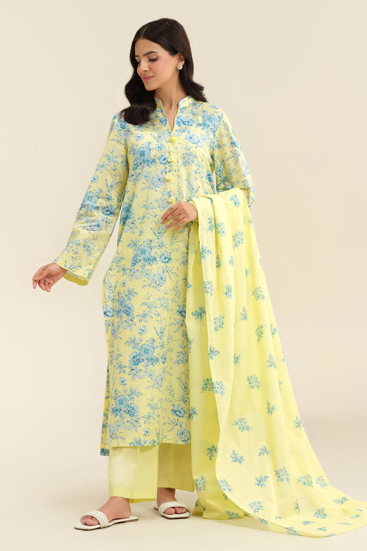 3 Piece - Printed
 Suit - X6209