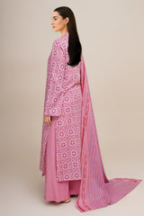 3 Piece - Printed Suit - X6216