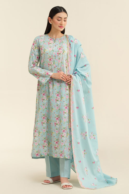 3 Piece - Printed
 Suit - X6218