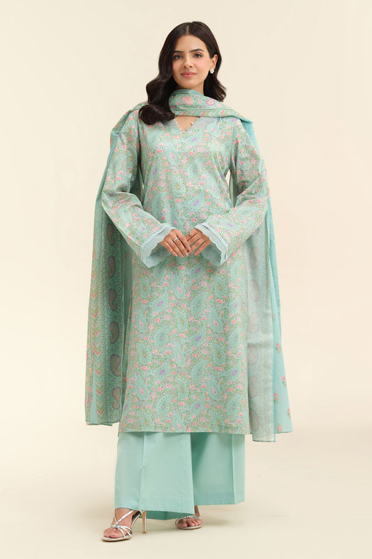 3 Piece - Printed
 Suit - X6227