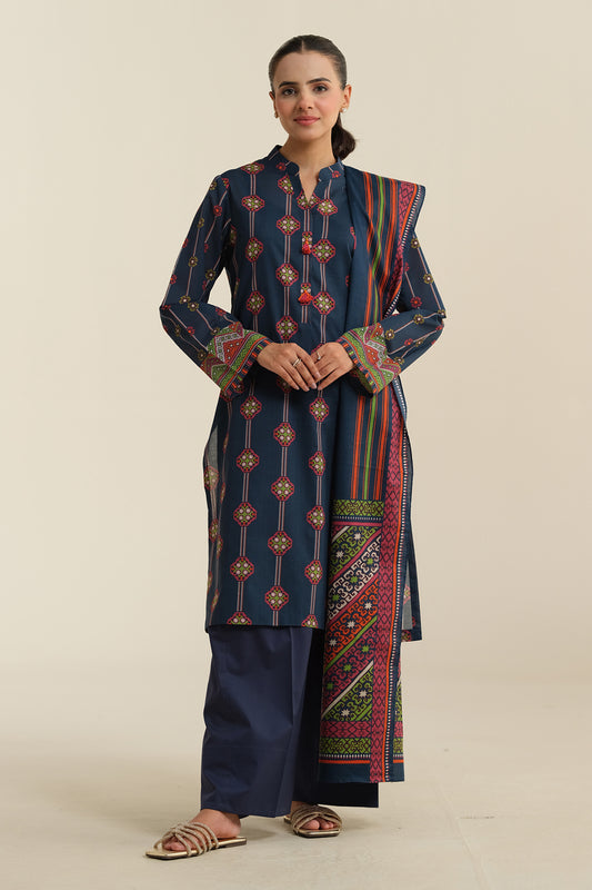 3 Piece - Printed
 Suit - X6228