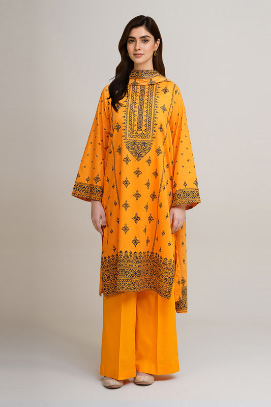 3 Piece - Printed Suit - X6233