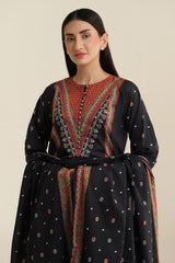 3 Piece - Printed
 Suit - X6234