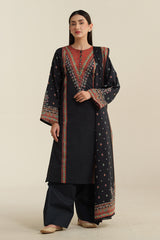 3 Piece - Printed
 Suit - X6234
