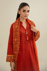 3 Piece - Printed Suit - X6240