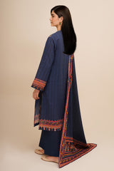 3 Piece - Printed Suit - X7102