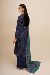 3 Piece - Printed Suit - X7105