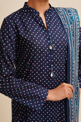 3 Piece - Printed Suit - X7105