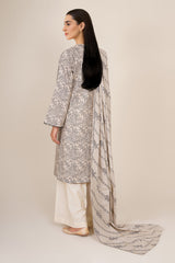 3 Piece - Printed Suit - X7107