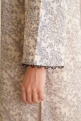 3 Piece - Printed Suit - X7107