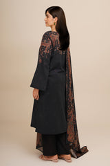 3 Piece - Printed Suit - X7115