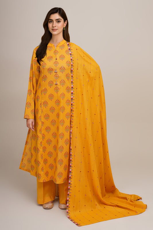 3 Piece - Printed Suit - X7120