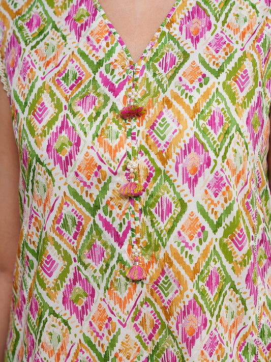 2 Piece - Printed Suit - X6260