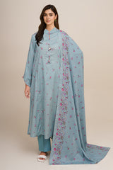 3 Piece - Printed Suit - X7126
