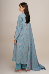 3 Piece - Printed Suit - X7126