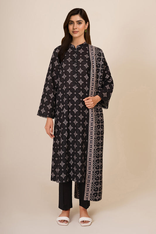 3 Piece - Printed Suit - X7127
