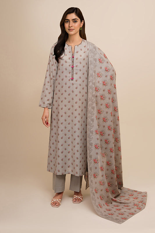 3 Piece - Printed Suit - X7128