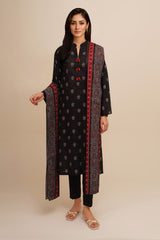 3 Piece - Printed Suit - X7129