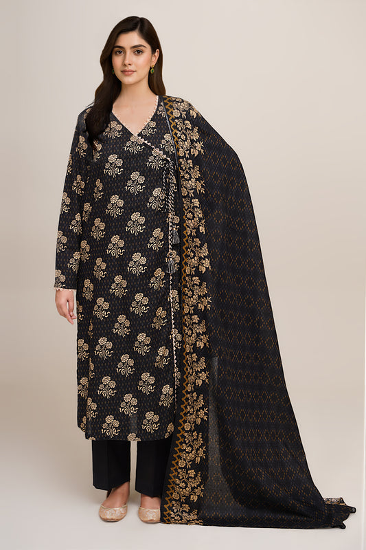 3 Piece - Printed Suit - X7131