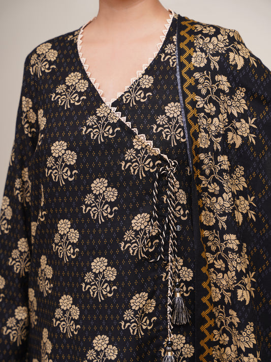 3 Piece - Printed Suit - X7131