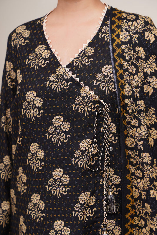 3 Piece - Printed Suit - X7131