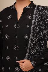 3 Piece - Printed Suit - X7133