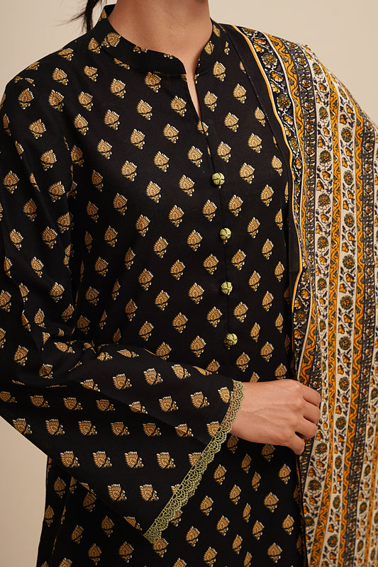 2 Piece - Printed Suit - X7134