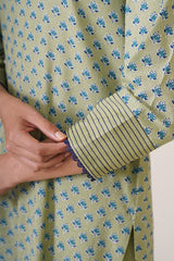 3 Piece - Printed Suit - X7135