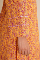 3 Piece - Printed Suit - X7136