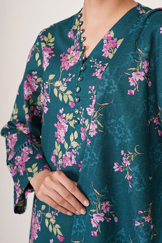 3 Piece - Printed Suit - X7137