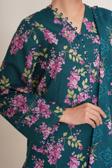 3 Piece - Printed Suit - X7137