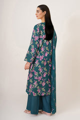 3 Piece - Printed Suit - X7137