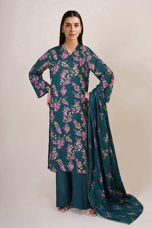 3 Piece - Printed Suit - X7137