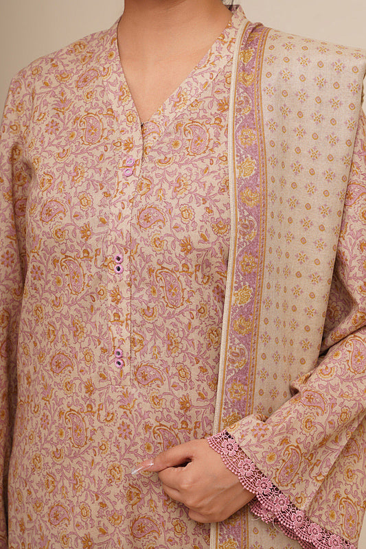 3 Piece - Printed Suit - X7138
