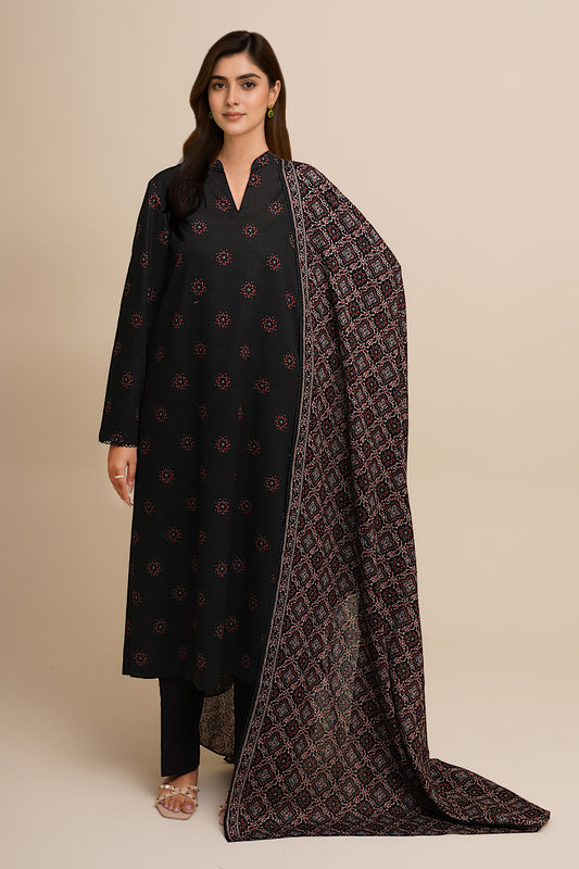 3 Piece - Printed Suit - X7139