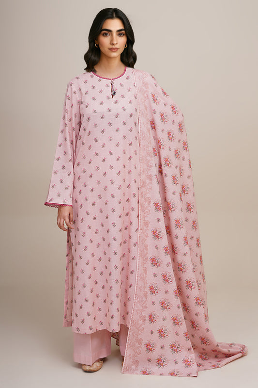 3 Piece - Printed Suit - X7140