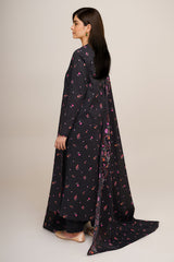 3 Piece - Printed Suit - X7142